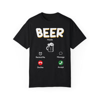 Alcohol Unisex Garment-Dyed T-shirt