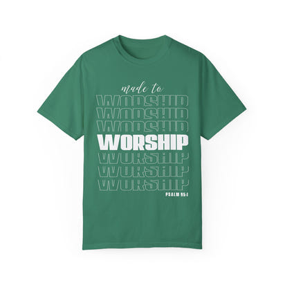 Cristian Unisex Garment-Dyed T-shirt