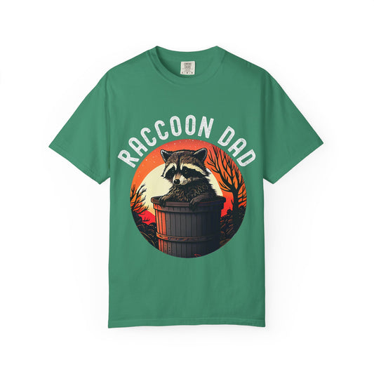 Raccoon Dad T-Shirt, Funny Gift for Dads, Unisex Tee, Animal Lover Apparel, Nature Inspired, Perfect for Father's Day
