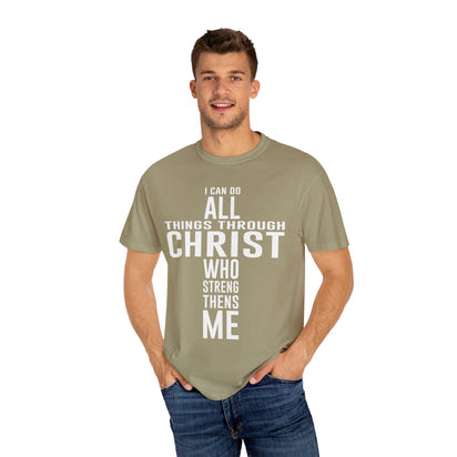 Cristian Unisex Garment-Dyed T-shirt