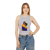 Venezuelan Pride Racer Tank Top for Women - Vibrant Design