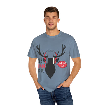 Christmas Unisex Garment-Dyed T-shirt 1
