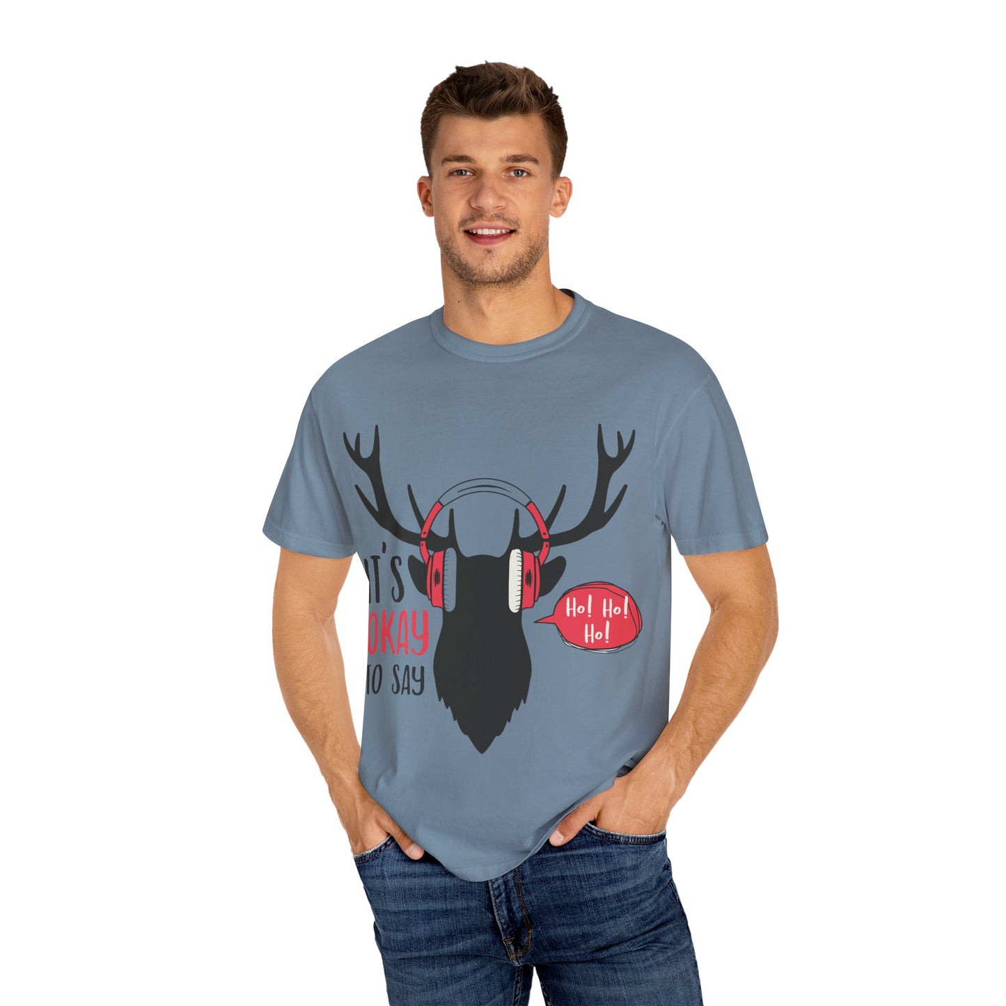 Christmas Unisex Garment-Dyed T-shirt 1