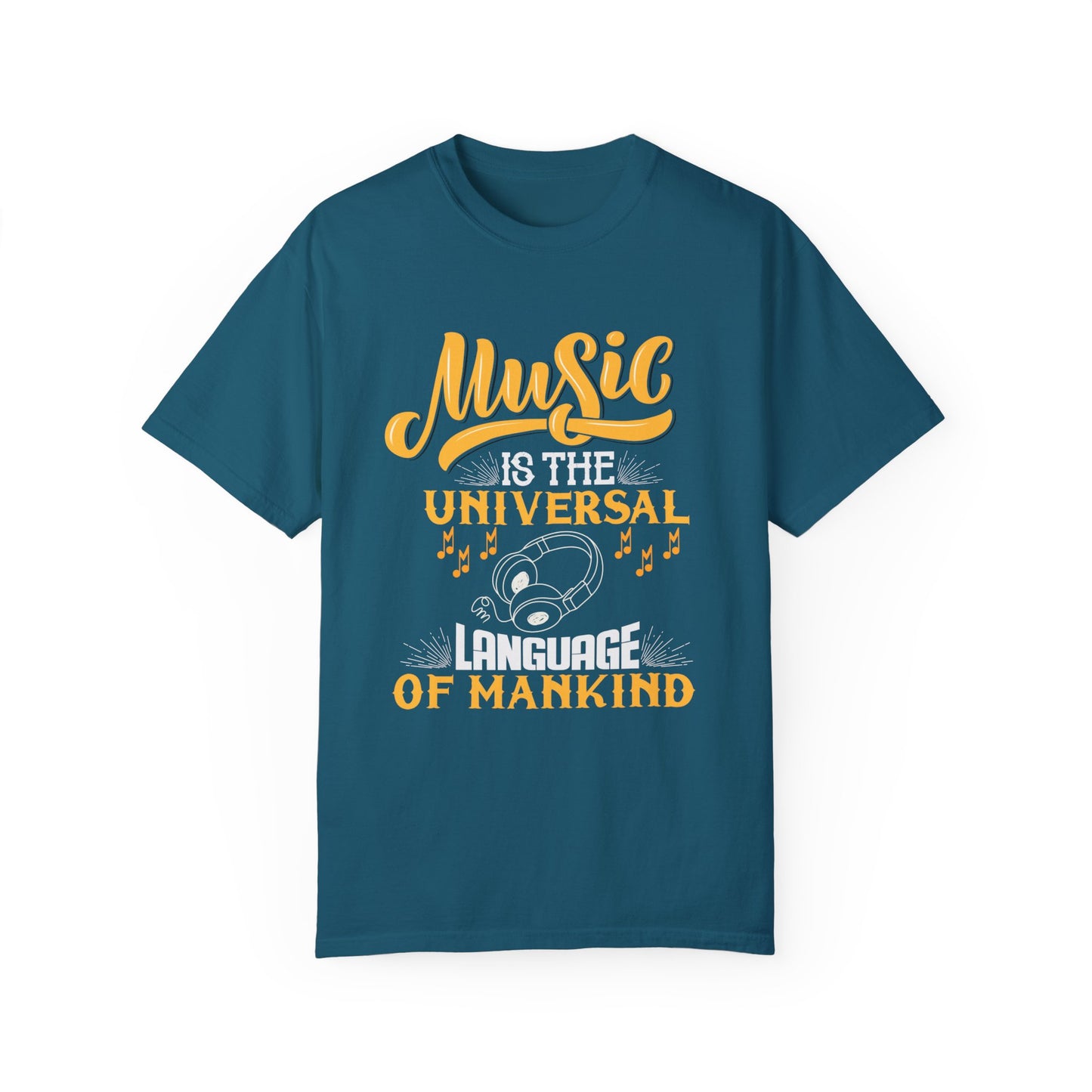 (Music)Unisex Garment-Dyed T-shirt