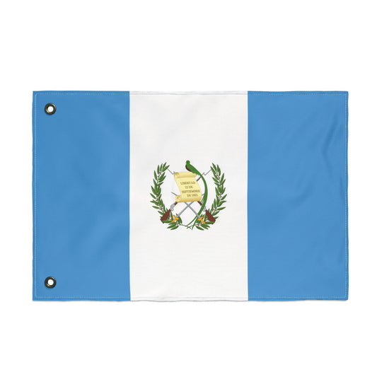 Guatemalan Double Sided Flag - Outdoor Decor, Home Decoration, National Holiday Celebration, Sports Events, Cultural Heritage