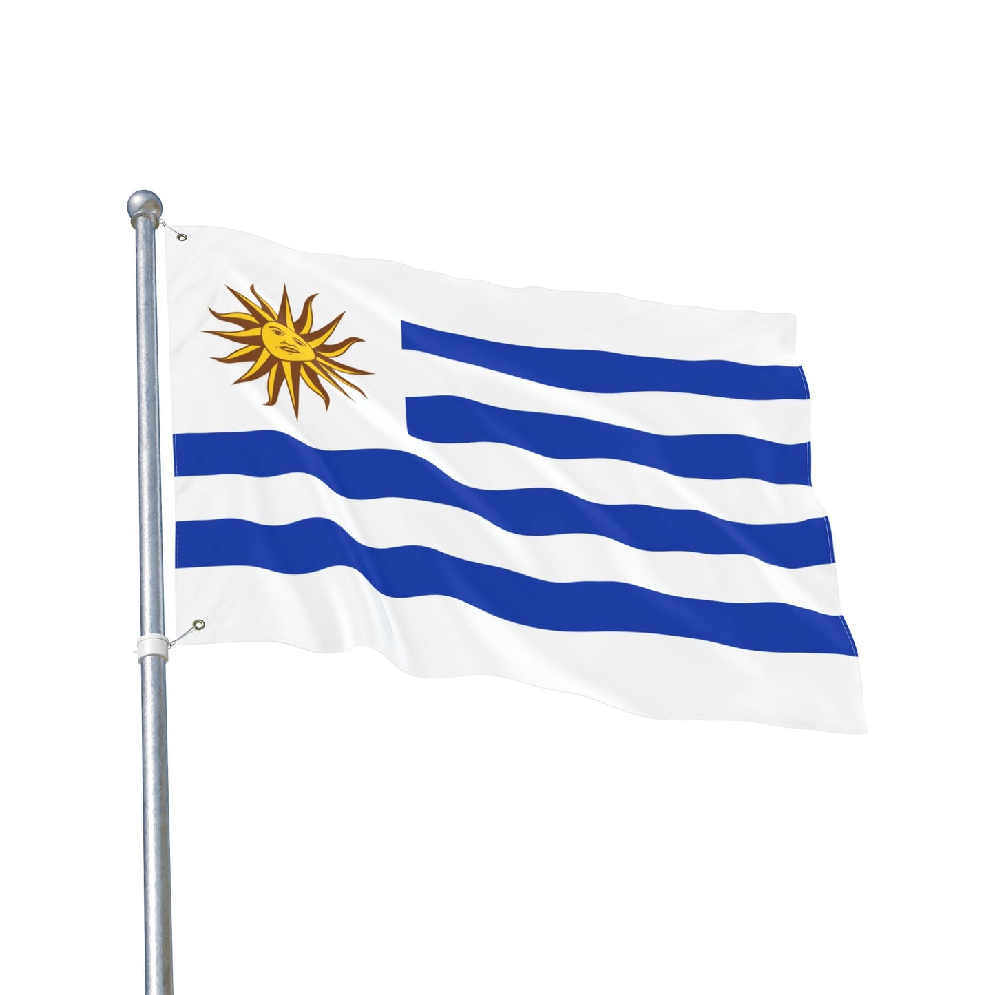 Uruguay Double Sided Flag for Outdoor Decor, Sports, Celebrations, Gift for Travelers, Independence Day Decoration