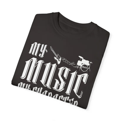 (Music)Unisex Garment-Dyed T-shirt