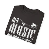 (Music)Unisex Garment-Dyed T-shirt