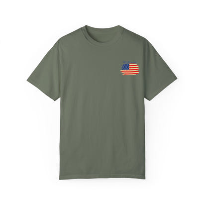 American Patriot Unisex Garment-Dyed T-shirt 11