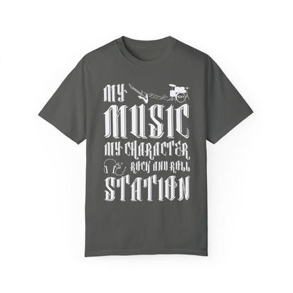 (Music)Unisex Garment-Dyed T-shirt