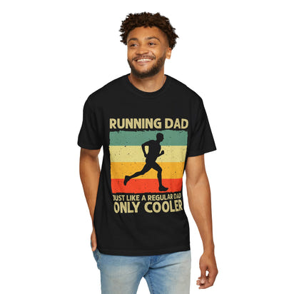 Running Dad Unisex T-Shirt | Gift for Runners, Cool Dad Apparel, Funny Dad Shirt, Father's Day, Casual Wear