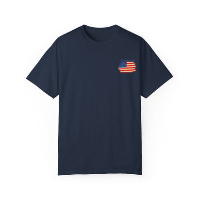 American Patriot Unisex Garment-Dyed T-shirt 2