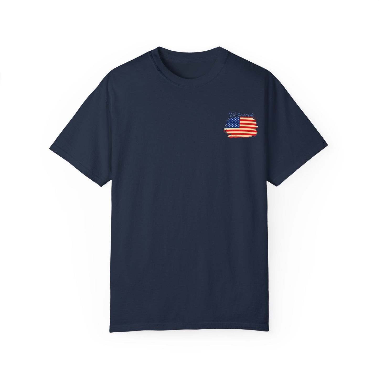 American Patriot Unisex Garment-Dyed T-shirt 2