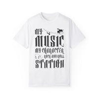 (Music)Unisex Garment-Dyed T-shirt