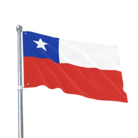 Vibrant Double Sided Flag for Home and Garden Decor, Outdoor Flag, Chile Flag, Decorative Banner, Patio Decor, National Pride