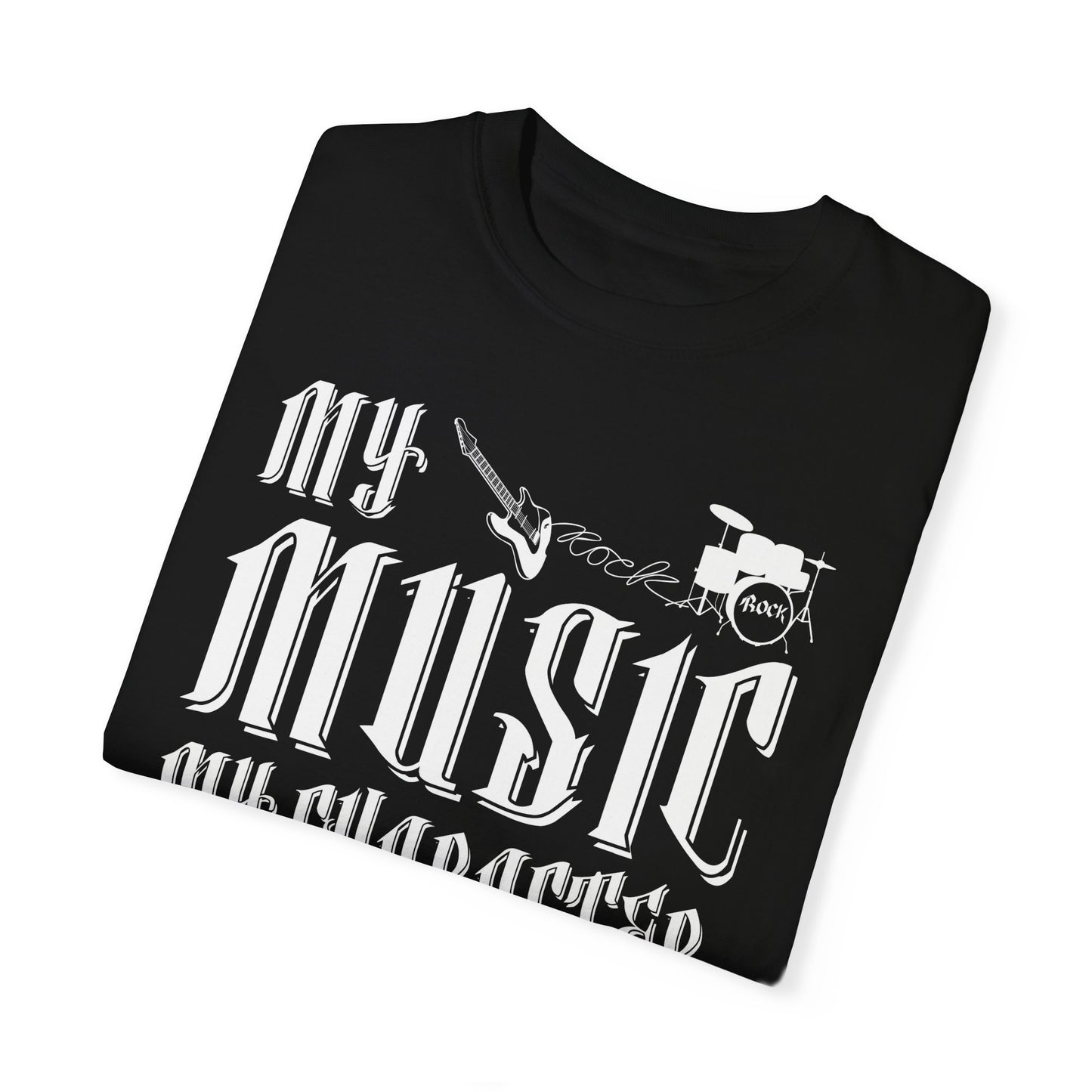 (Music)Unisex Garment-Dyed T-shirt