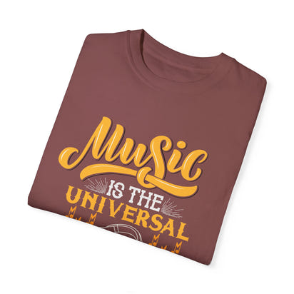 (Music)Unisex Garment-Dyed T-shirt