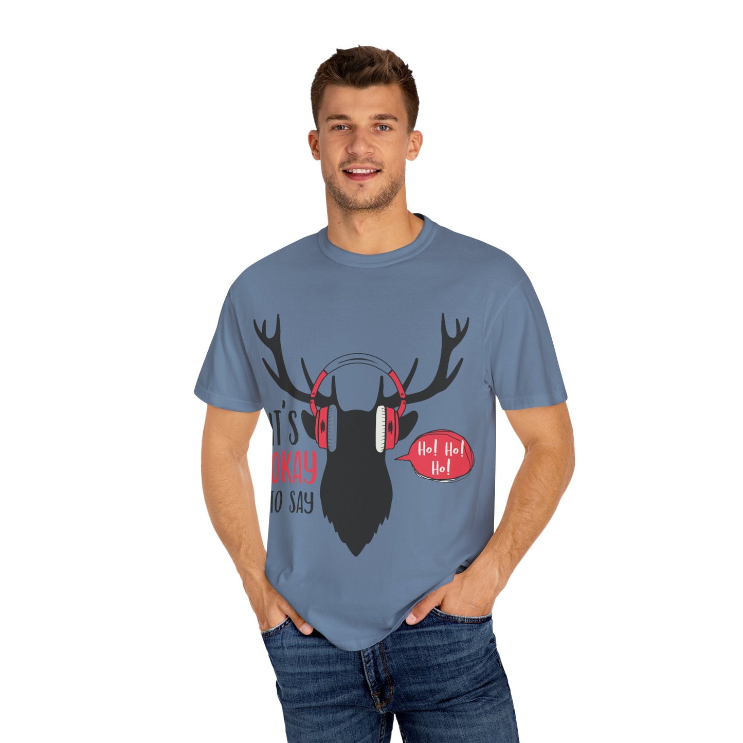 Christmas Unisex Garment-Dyed T-shirt 1