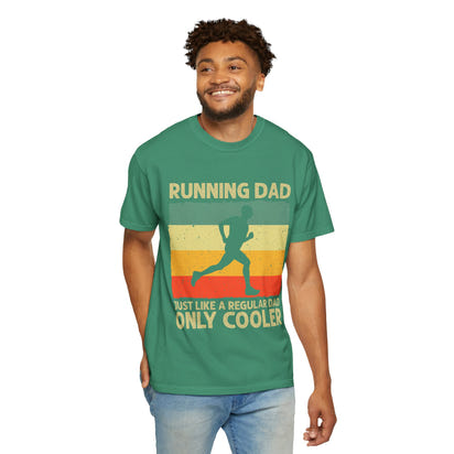 Running Dad Unisex T-Shirt | Gift for Runners, Cool Dad Apparel, Funny Dad Shirt, Father's Day, Casual Wear