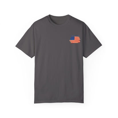 American Patriot Unisex Garment-Dyed T-shirt 10