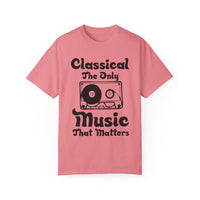 (Music)Unisex Garment-Dyed T-shirt
