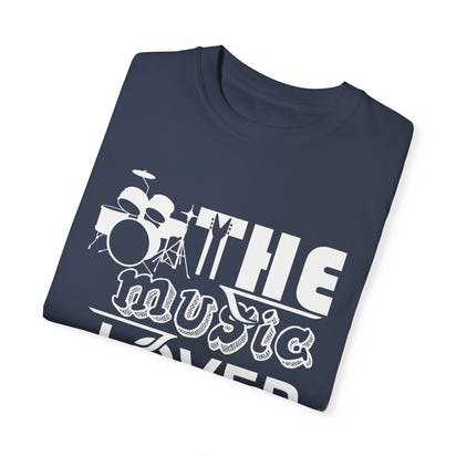 (Music)Unisex Garment-Dyed T-shirt