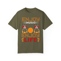 (Music)Unisex Garment-Dyed T-shirt