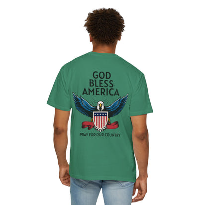American Patriot Unisex Garment-Dyed T-shirt 8