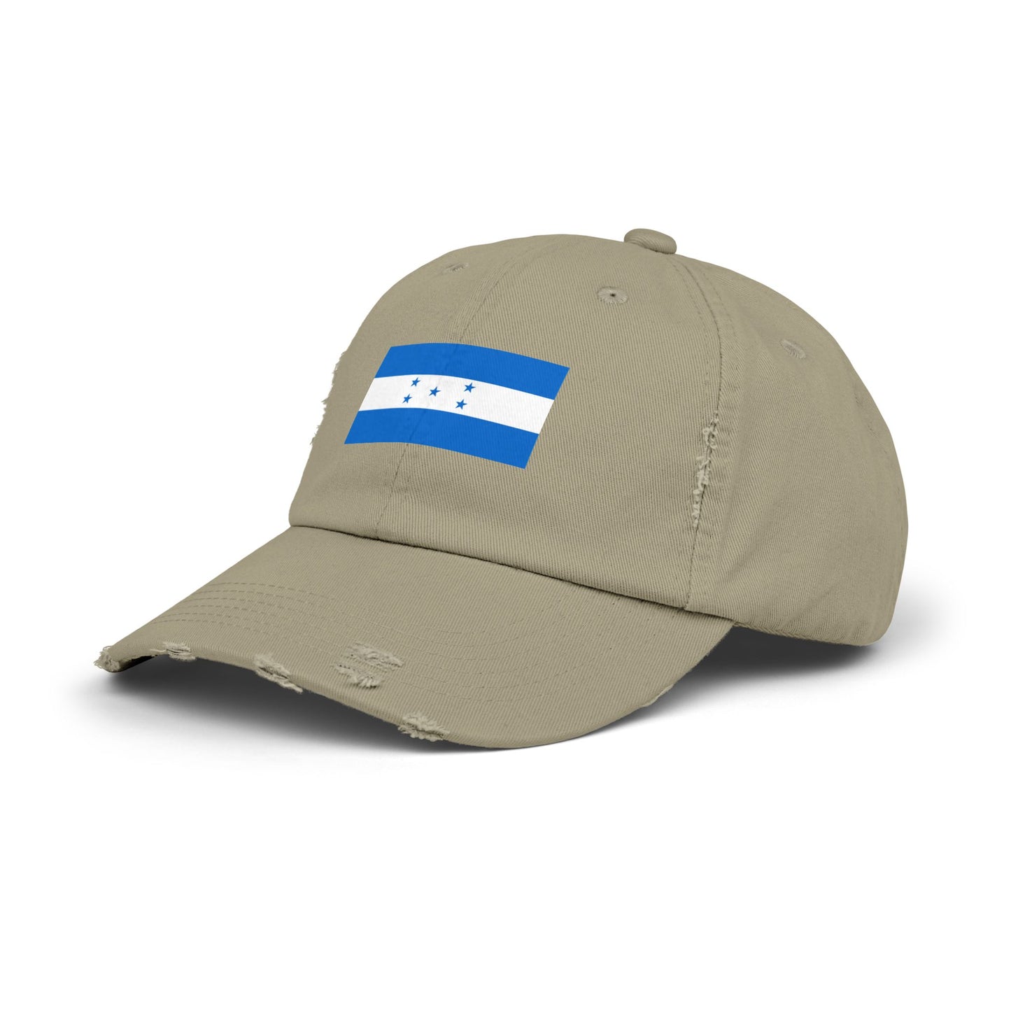 Honduras Flag Distressed Cap, Unisex Baseball Hat, Casual Headwear, Travel Accessory, Gift for Him or Her