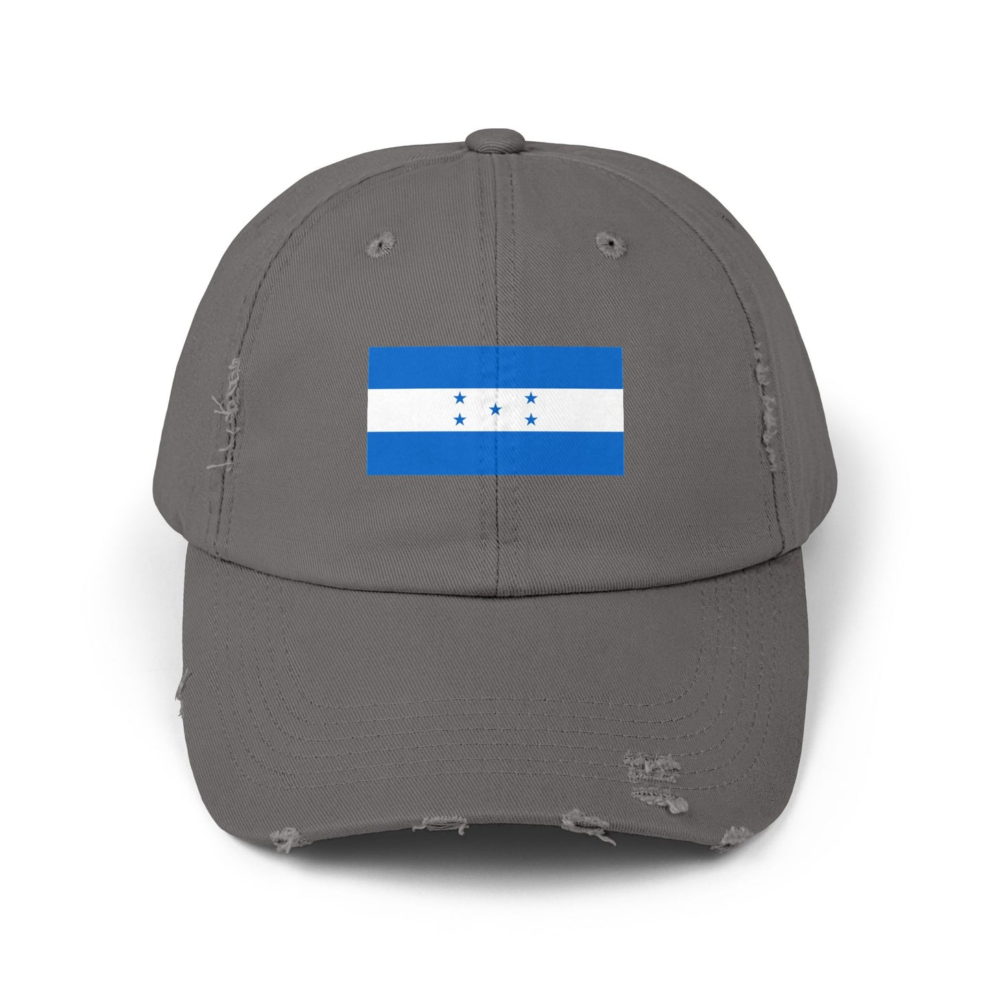 Honduras Flag Distressed Cap, Unisex Baseball Hat, Casual Headwear, Travel Accessory, Gift for Him or Her