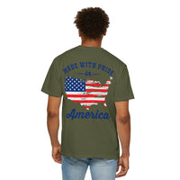 American Patriot Unisex Garment-Dyed T-shirt 1