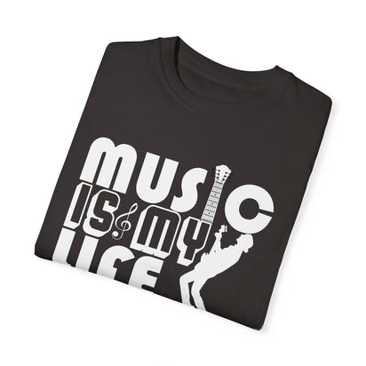 (Music)Unisex Garment-Dyed T-shirt