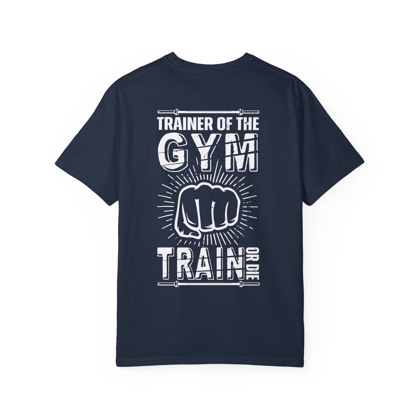 Fitness Unisex Garment-Dyed T-shirt (Back Design) 10
