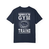 Fitness Unisex Garment-Dyed T-shirt (Back Design) 10