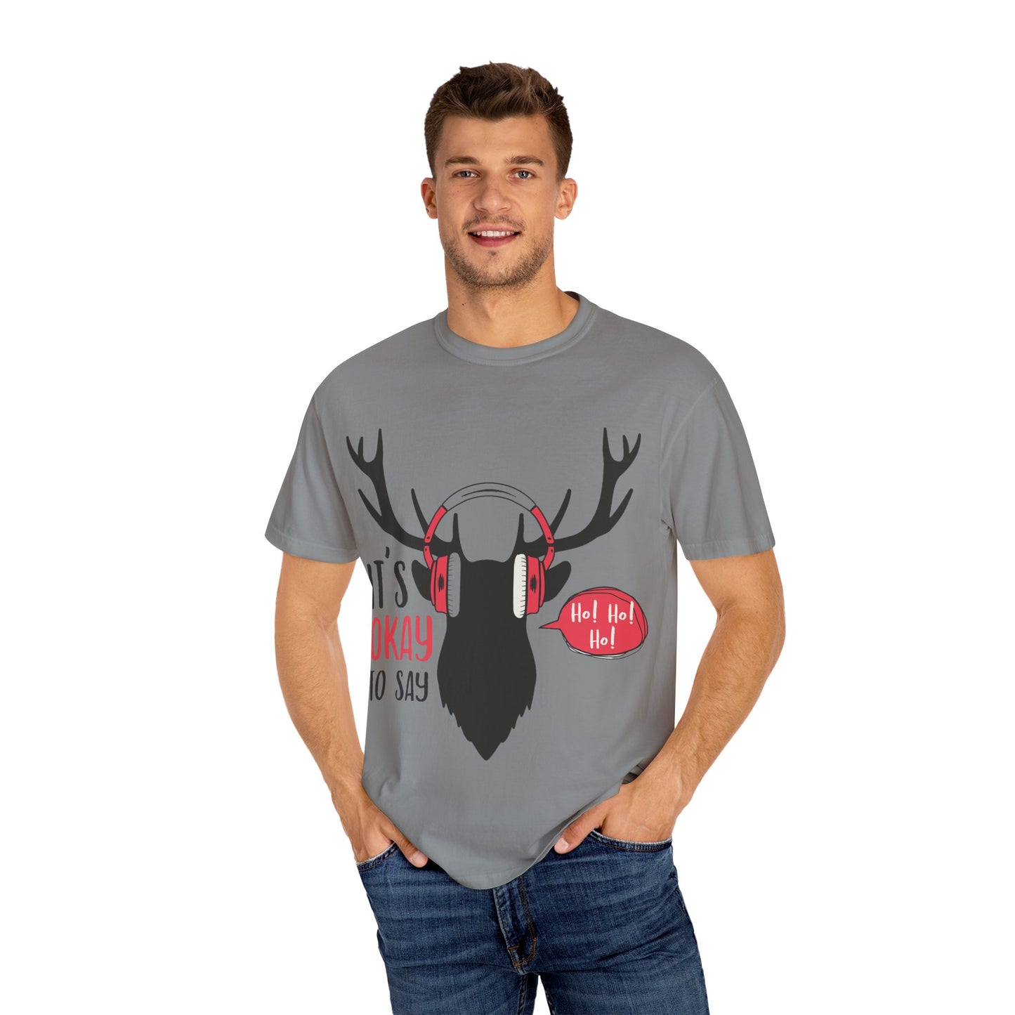 Christmas Unisex Garment-Dyed T-shirt 1