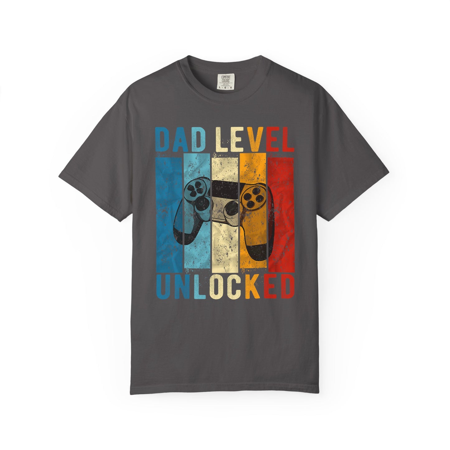 Dad Level Unlocked T-Shirt, Gaming Tee, Unisex Shirt, Father's Day Gift, Gamer Dad Apparel