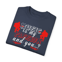 (Music)Unisex Garment-Dyed T-shirt