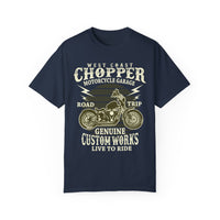 (Motorbike) Unisex Garment-Dyed T-shirt