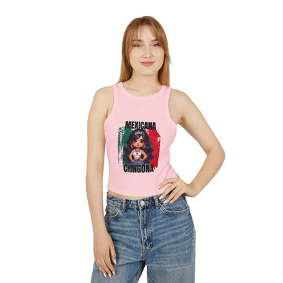 Tank Top Mexican Girl Graphic Print