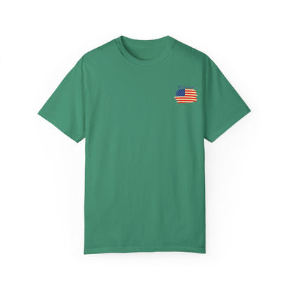 American Patriot Unisex Garment-Dyed T-shirt 12