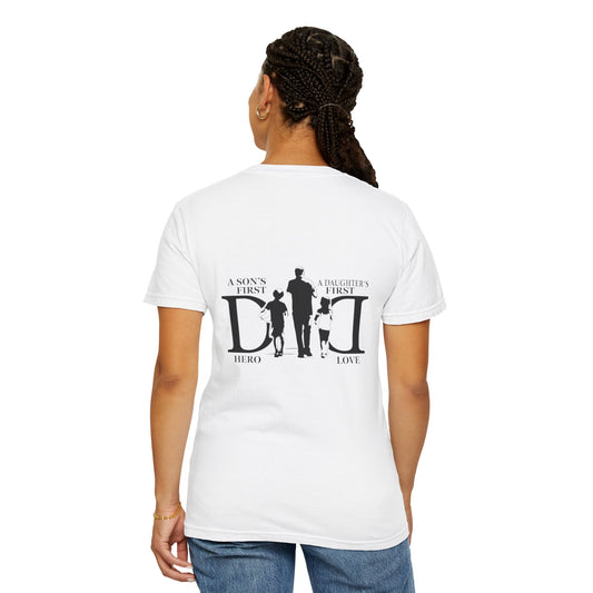 World's Best Dad T-Shirt | Unisex Garment-Dyed Tee, Perfect Father's Day Gift, Dad Appreciation Day, Casual Family Outing Wear, Dad T-Shirts