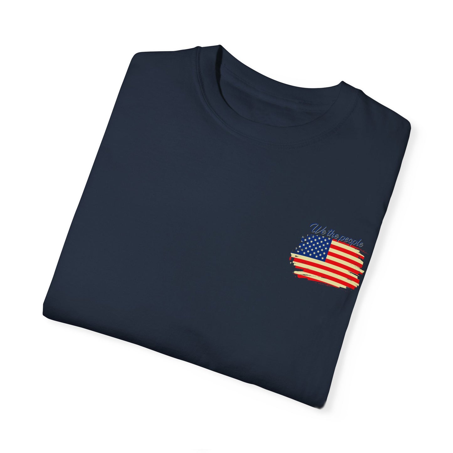 American Patriot Unisex Garment-Dyed T-shirt 10