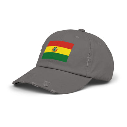 Bolivian unisex distressed cap