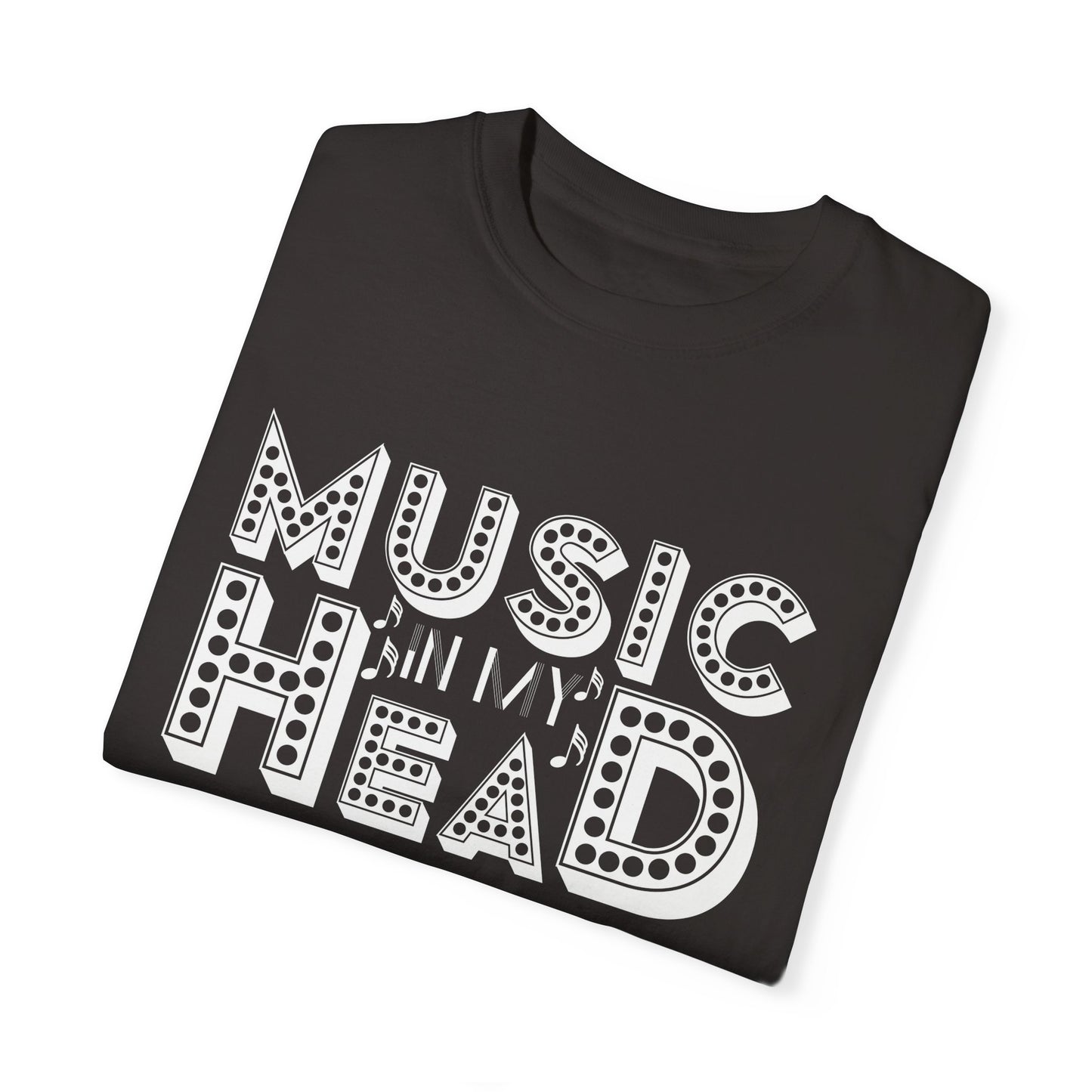 (Music)Unisex Garment-Dyed T-shirt