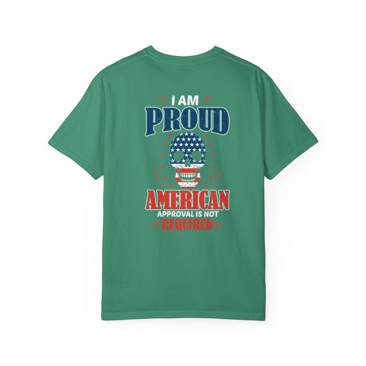 American Patriot Unisex Garment-Dyed T-shirt 2
