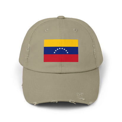 Venezuela Flag Distressed Cap, Casual Hat, Unisex Vintage Cap, Patriotic Accessories, Summer Fashion, Gift for Travelers
