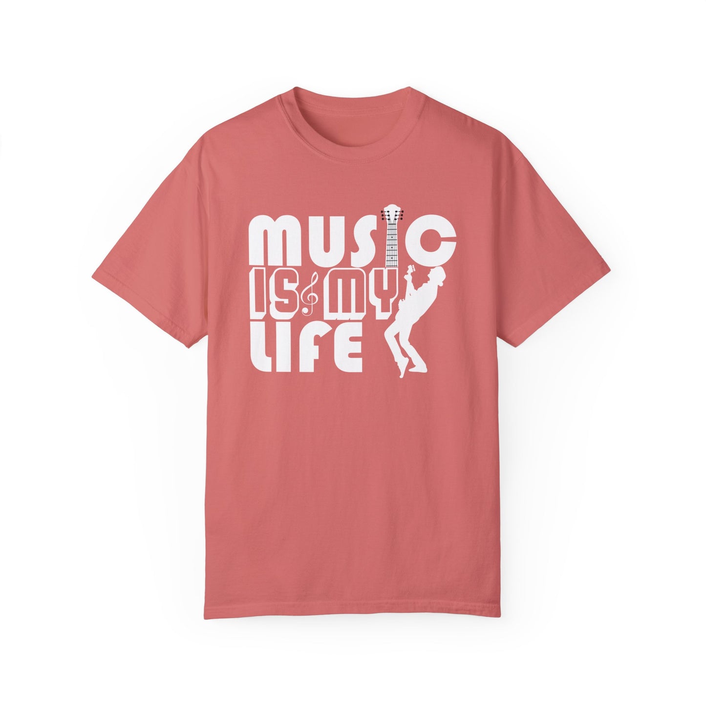(Music)Unisex Garment-Dyed T-shirt