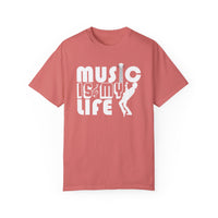 (Music)Unisex Garment-Dyed T-shirt