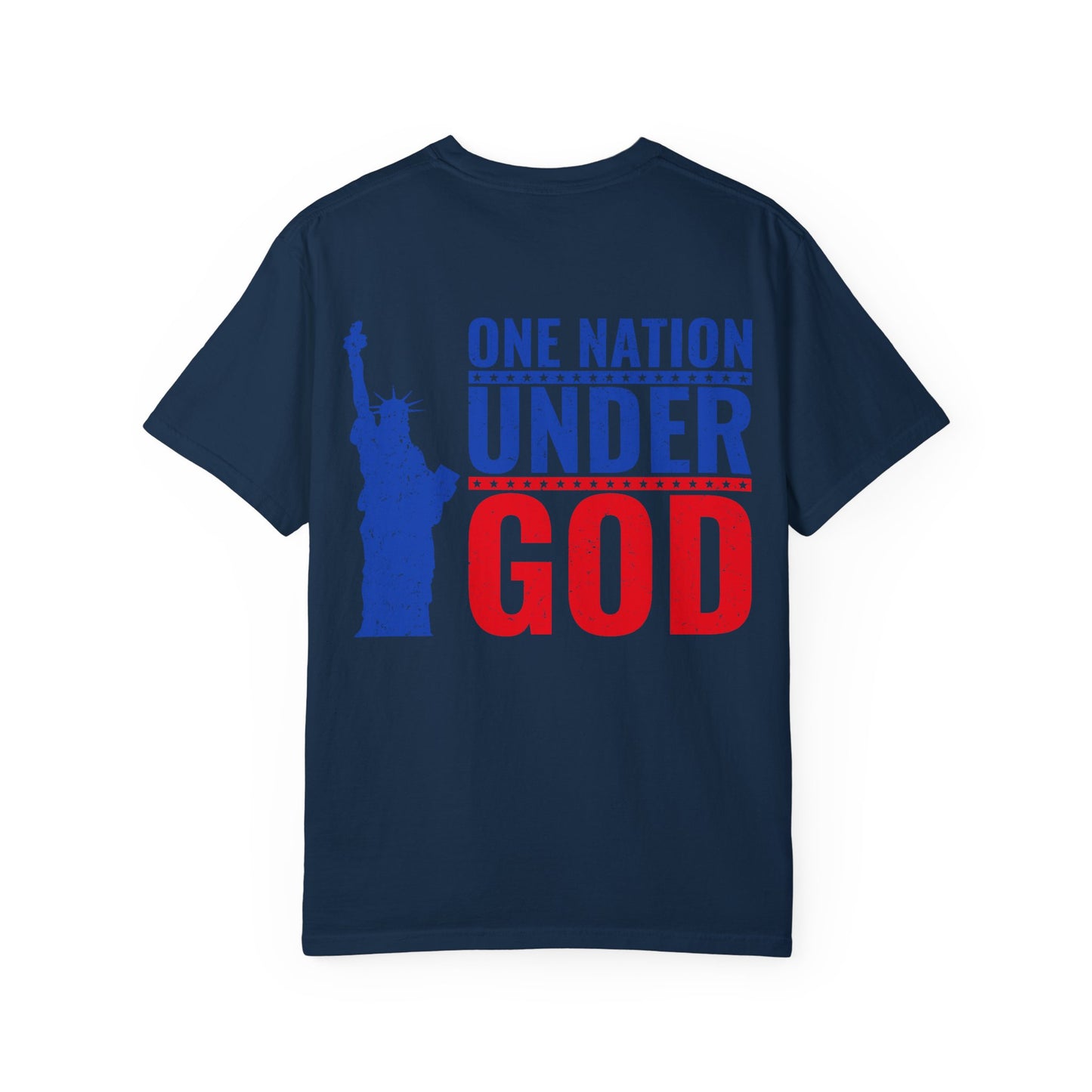 American Patriot Unisex Garment-Dyed T-shirt 3