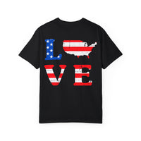 American Patriot Unisex Garment-Dyed T-shirt 9